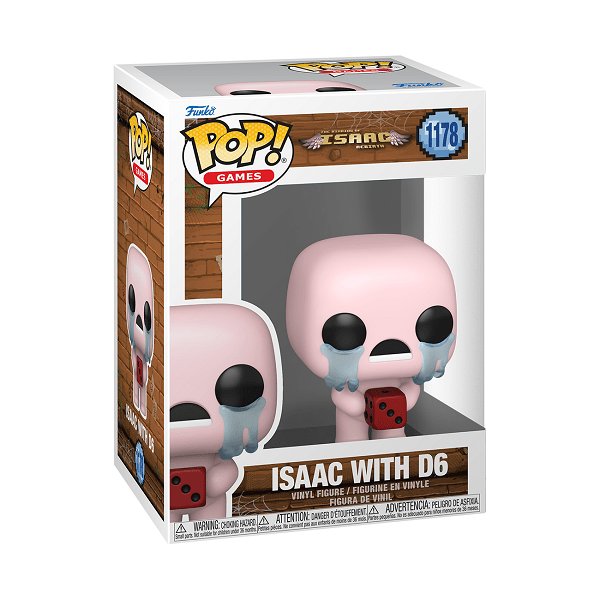 Binding of Isaac - Isaac w/Dice Pop! Vinyl - Gametraders Modbury Heights