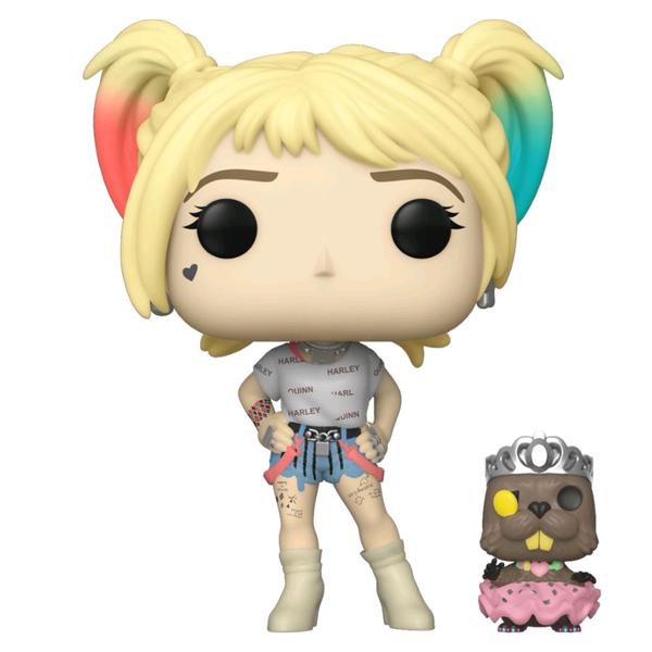 Birds of Prey - Harley Quinn with Beaver Pop! Vinyl - Gametraders Modbury Heights