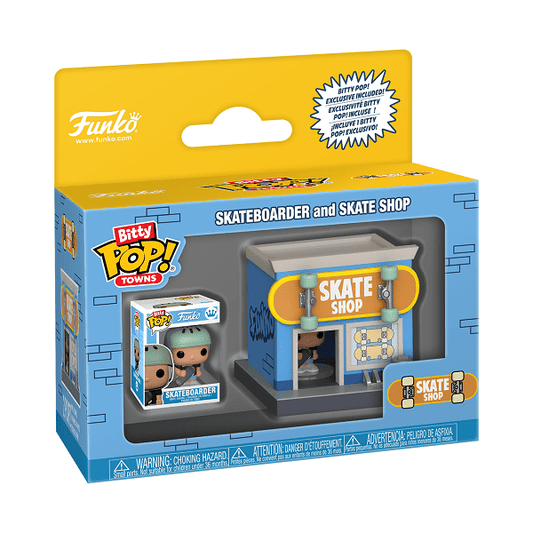 Bitty City - Skate Shop Bitty Pop! Town - Gametraders Modbury Heights