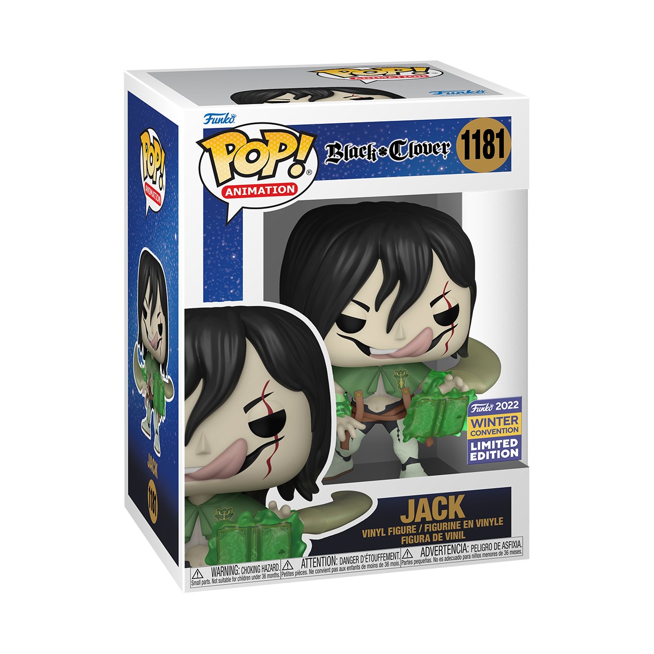 Black Clover - Jack (Ripper) Pop! Vinyl BC22 - Gametraders Modbury Heights
