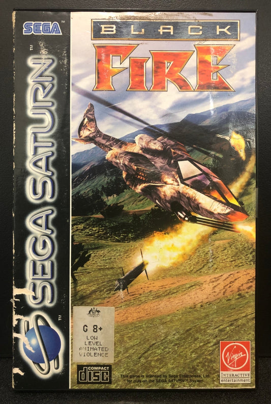 Black Fire (Sega Saturn) - Gametraders Modbury Heights