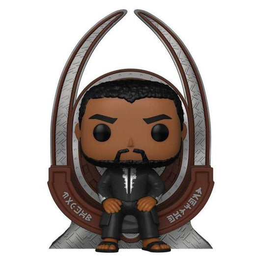 Black Panther (2018) - T’Challa on Throne US Exclusive Pop! Vinyl Deluxe - Gametraders Modbury Heights