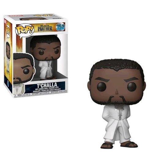 Black Panther - T'Challa White Robe Pop! Vinyl - Gametraders Modbury Heights