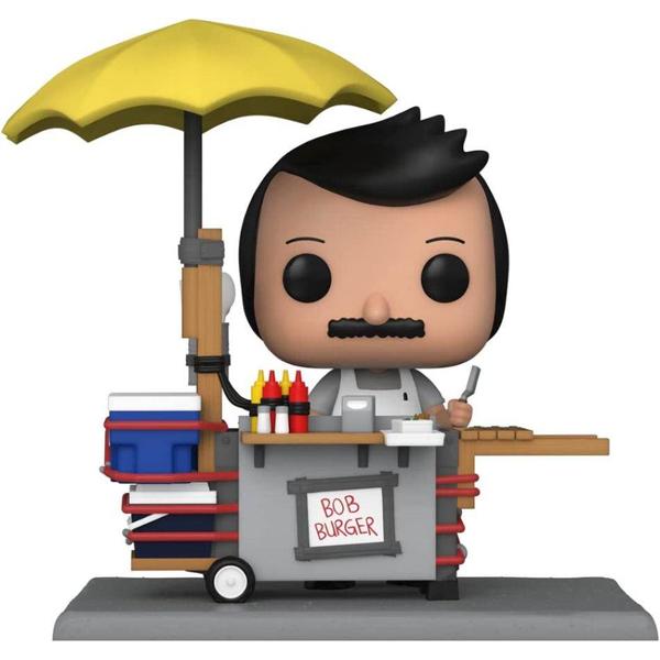 Bob's Burgers - Bob with Burger Cart US Exclusive Pop! Vinyl Deluxe - Gametraders Modbury Heights