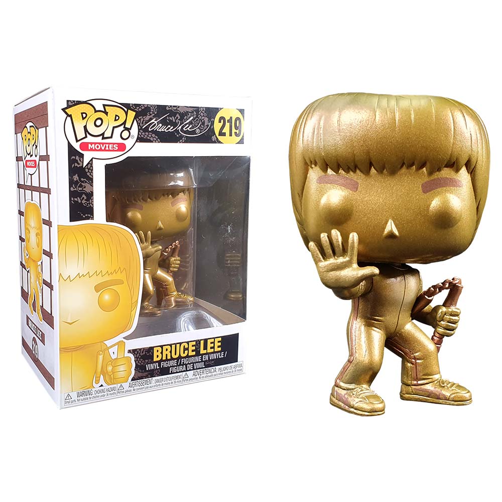 Bruce Lee - Game of Death Gold Pop! Vinyl - Gametraders Modbury Heights
