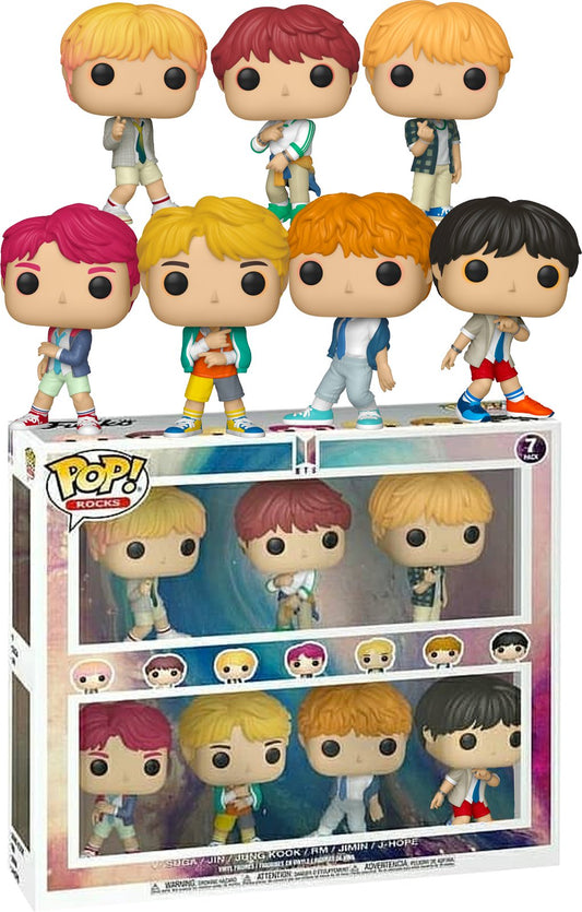BTS - US Exclusive Pop! Vinyl 7 - Pack - Gametraders Modbury Heights