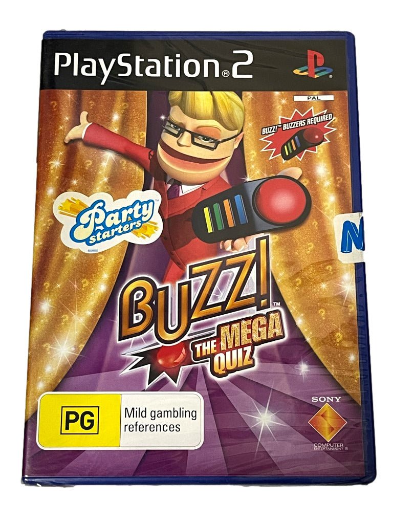 Buzz The Mega Quiz PS2 Gametraders Modbury Heights Buzz The Mega Quiz PS2 Gametraders Modbury Heights