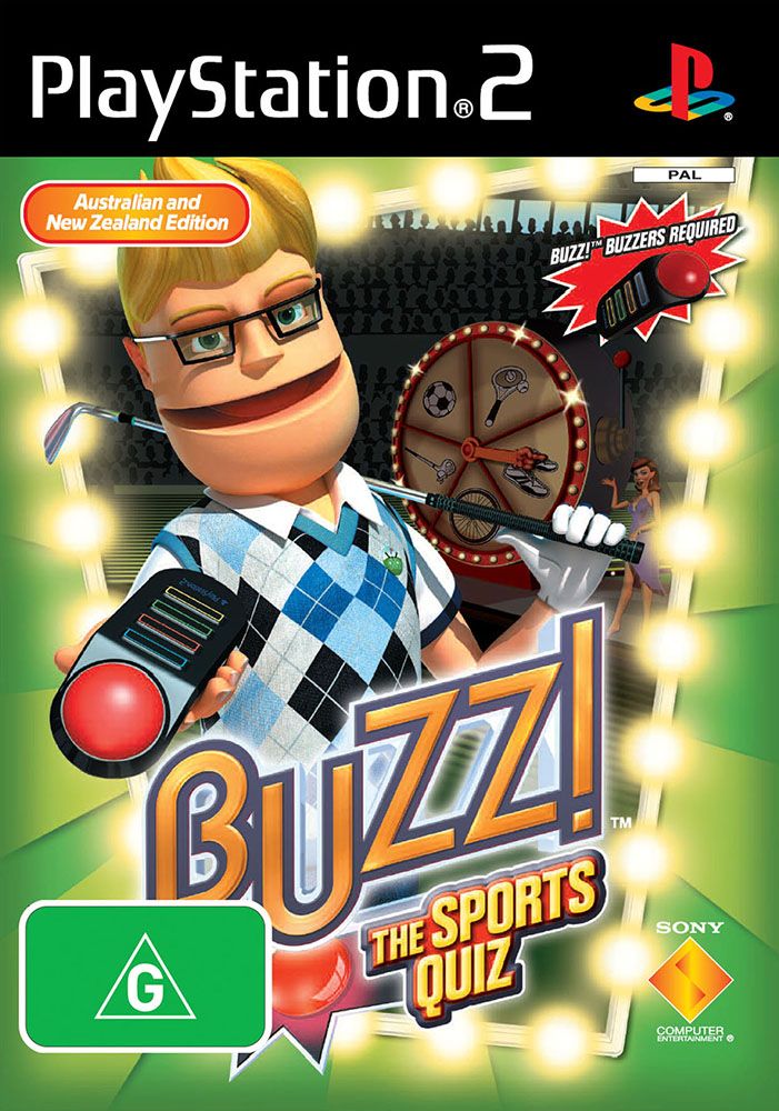 Buzz The Sports Quiz PS2 - Gametraders Modbury Heights