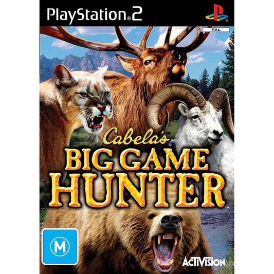 Cabela's Big Game Hunter PS2 - Gametraders Modbury Heights