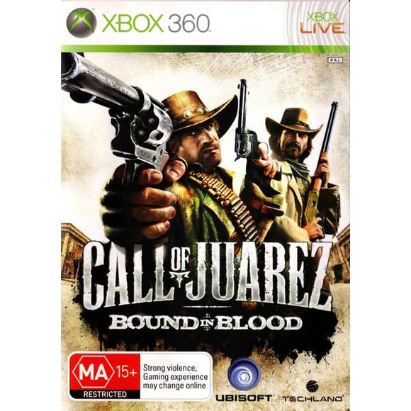 Call Of Juarez Bound In Blood X360
