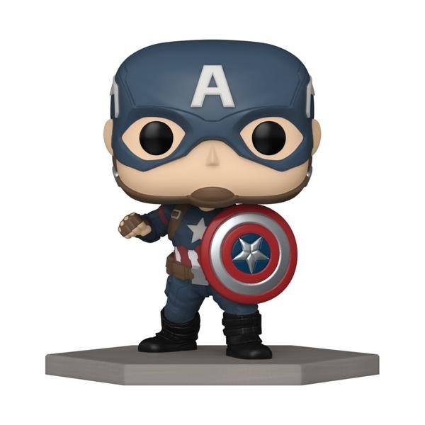 Captain America 3: Civil War - Captain America US Exclusive Build - A - Scene Pop! Vinyl - Gametraders Modbury Heights