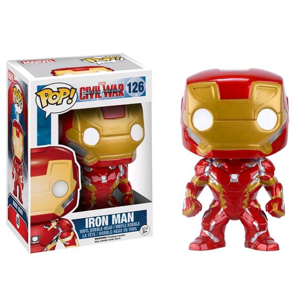 Captain America 3: Civil War - Iron Man Pop! Vinyl - Gametraders Modbury Heights