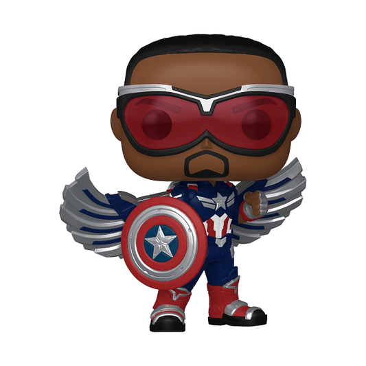 Captain America 4 - Captain America (Sam Wilson) Pop! Vinyl - Gametraders Modbury Heights
