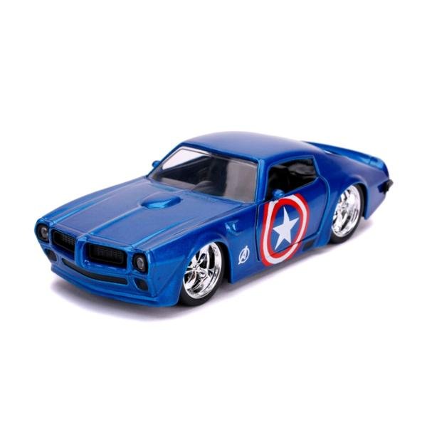 Captain America - Captain America 1972 Pontiac Firedbird 1:32 Scale Hollywood Ride - Gametraders Modbury Heights