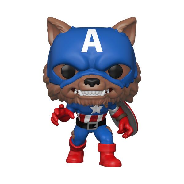 Captain America - Capwolf Year Of The Shield Pop! Vinyl SD21 - Gametraders Modbury Heights