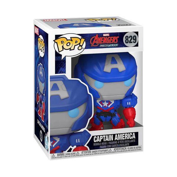Captain America - Marvel Mech Pop! Vinyl - Gametraders Modbury Heights