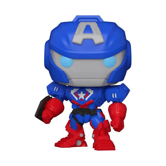 Captain America - Marvel Mech Pop! Vinyl - Gametraders Modbury Heights