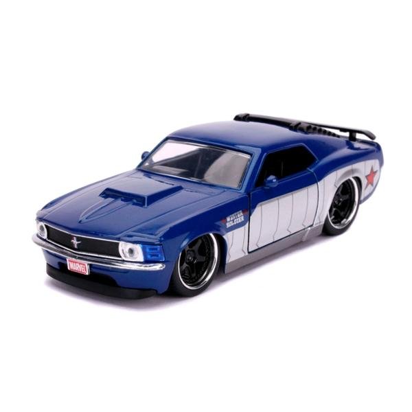 Captain America - Winter Soldier 1970 Ford Mustang 1:32 Scale Hollywood Ride - Gametraders Modbury Heights