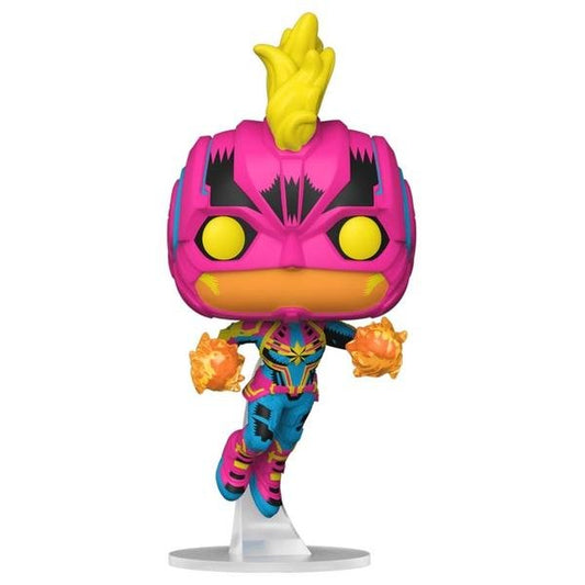 Captain Marvel - Captain Marvel Blacklight US Exclusive Pop! Vinyl - Gametraders Modbury Heights