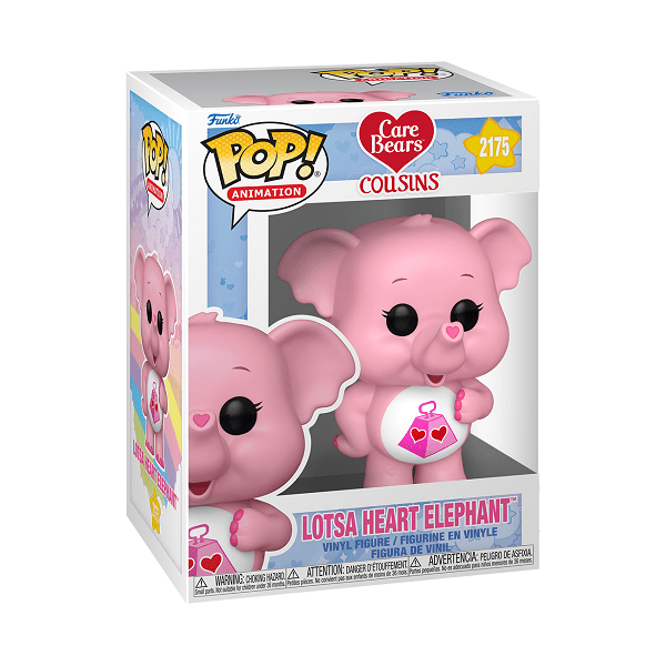 Care Bear Cousins - Lotsa Heart Elephant Pop! Vinyl - Gametraders Modbury Heights