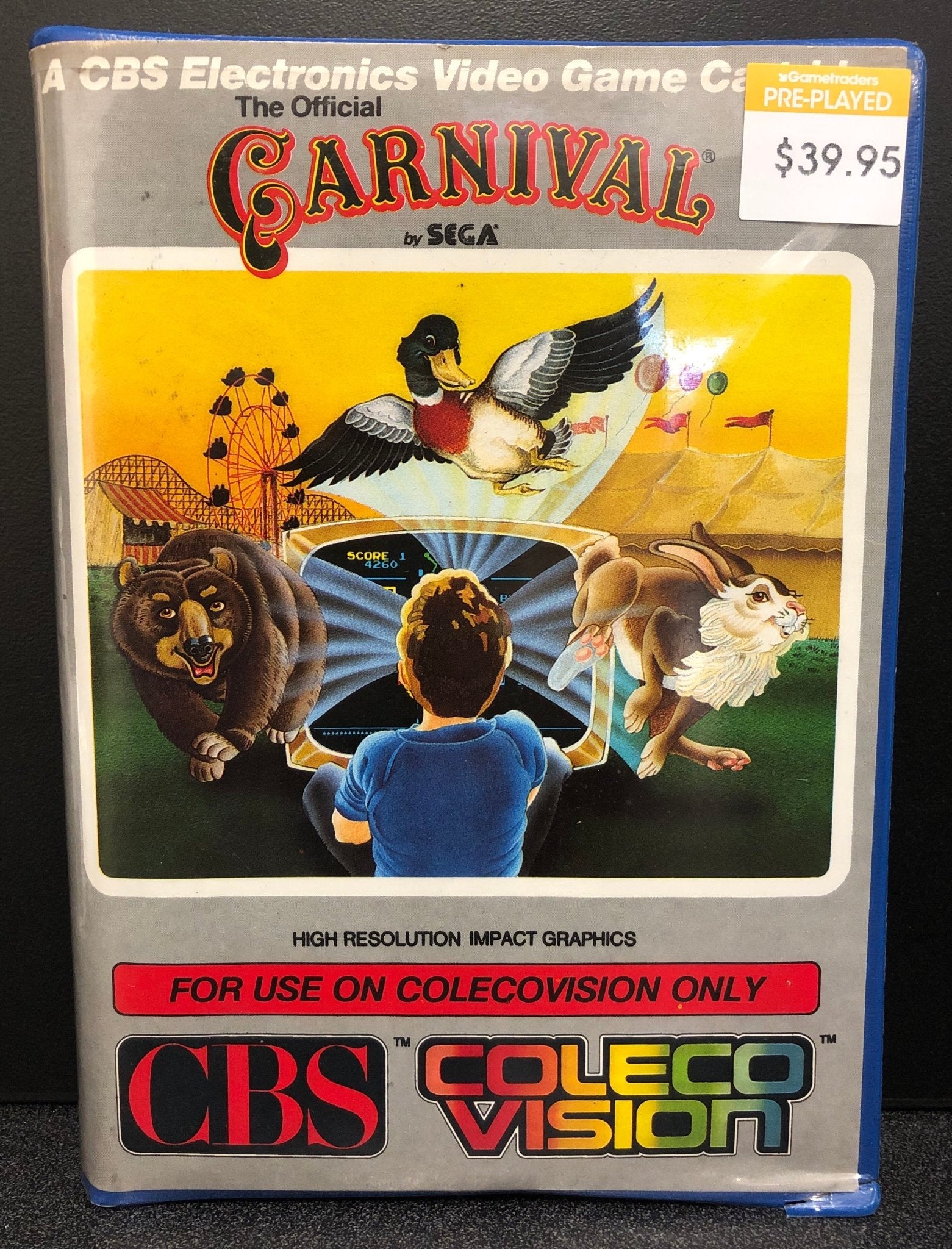 Jeu Carnival - Sega Colecovision - PAL FR - Sans notice - Jeux vidéo Jeu Carnival - Sega Colecovision - PAL FR - Sans notice - Jeux vidéo