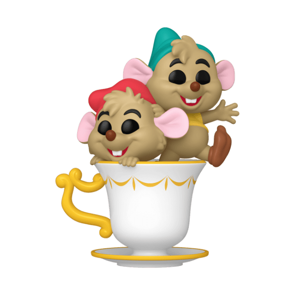 Cinderella (1950): 75th Anniversary - Jaq & Gus Gus in Cup Pop! Vinyl - Gametraders Modbury Heights