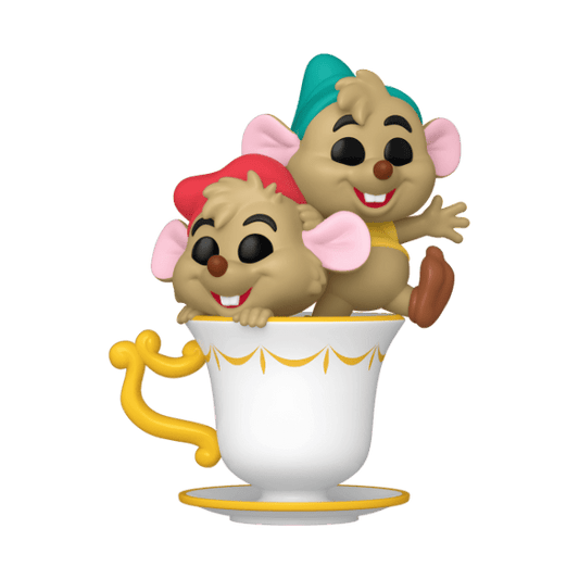 Cinderella (1950): 75th Anniversary - Jaq & Gus Gus in Cup Pop! Vinyl - Gametraders Modbury Heights