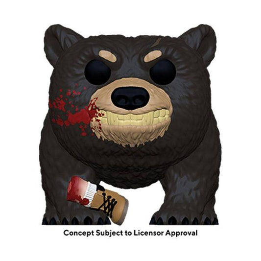 Cocaine Bear - Bear with Leg (Battle Damaged) Pop! Vinyl - Gametraders Modbury Heights