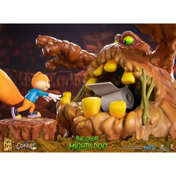 Conker's Bad Fur Day - The Great Mighty Poo Statue - Gametraders Modbury Heights