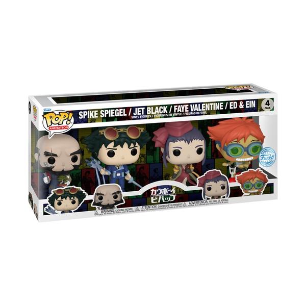 Cowboy Bebop - Bebop US Exclusive Pop! Vinyl 4 - Pack - Gametraders Modbury Heights