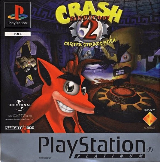 Crash Bandicoot 2 Cortex Strikes Back PS1 - Gametraders Modbury Heights