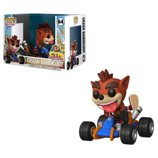 Crash Bandicoot - Crash Go - Kart Pop! Vinyl Ride - Gametraders Modbury Heights
