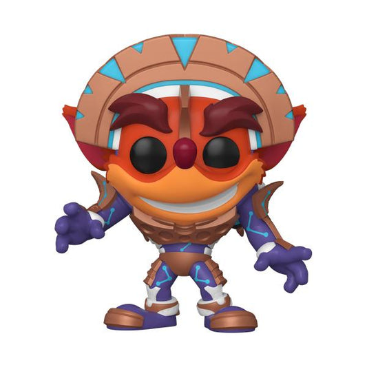 Crash Bandicoot - Crash in Mask Armor Pop! Vinyl SD21 - Gametraders Modbury Heights