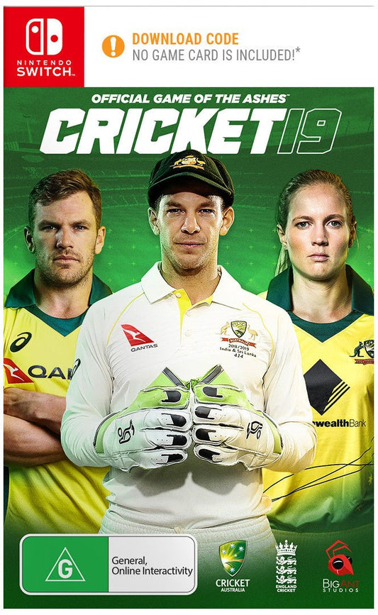 Cricket 19 - Official Game of the Ashes SWITCH - Gametraders Modbury Heights
