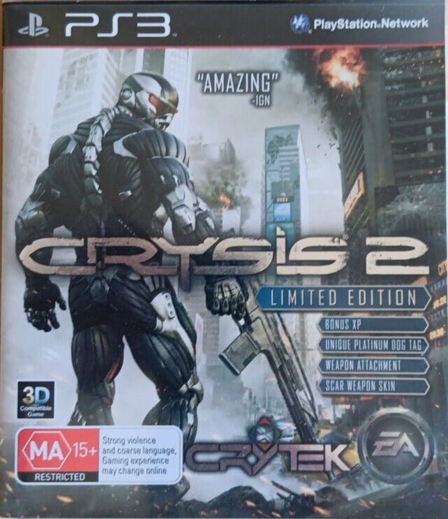 Crysis 2 PS3 - Gametraders Modbury Heights