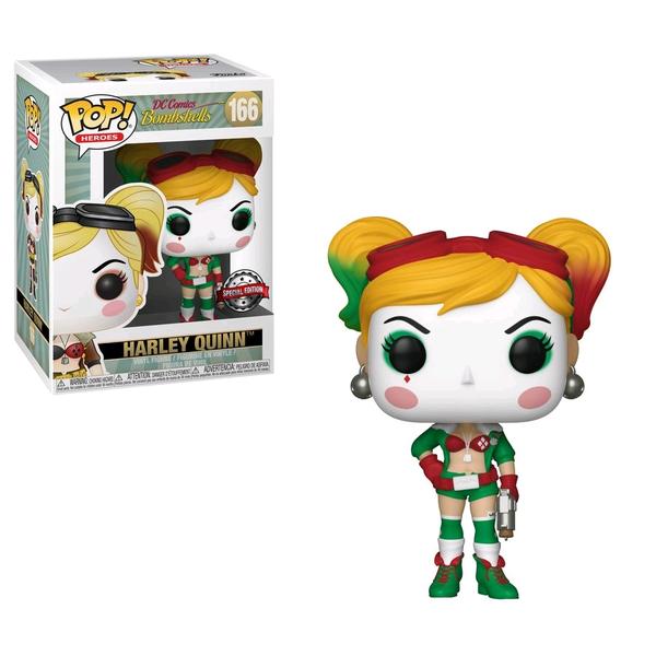 DC Bombshells - Harley Quinn (Holiday) US Exclusive Pop! Vinyl - Gametraders Modbury Heights