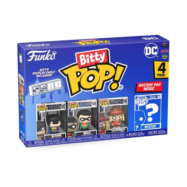 DC Comics - Batman Bitty Pop! 4 - Pack - Gametraders Modbury Heights