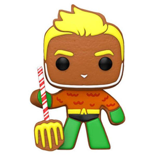 DC Comics - Gingerbread Aquaman Pop! Vinyl - Gametraders Modbury Heights