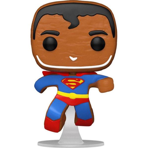 DC Comics - Gingerbread Superman Pop! Vinyl - Gametraders Modbury Heights