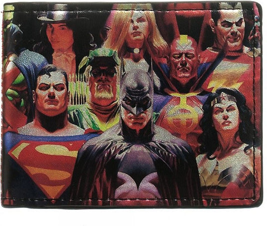 DC Comics Heroes Vs Villains Bi - fold Wallet - Gametraders Modbury Heights
