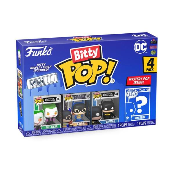 DC Comics - The Joker Bitty Pop! 4 - Pack - Gametraders Modbury Heights