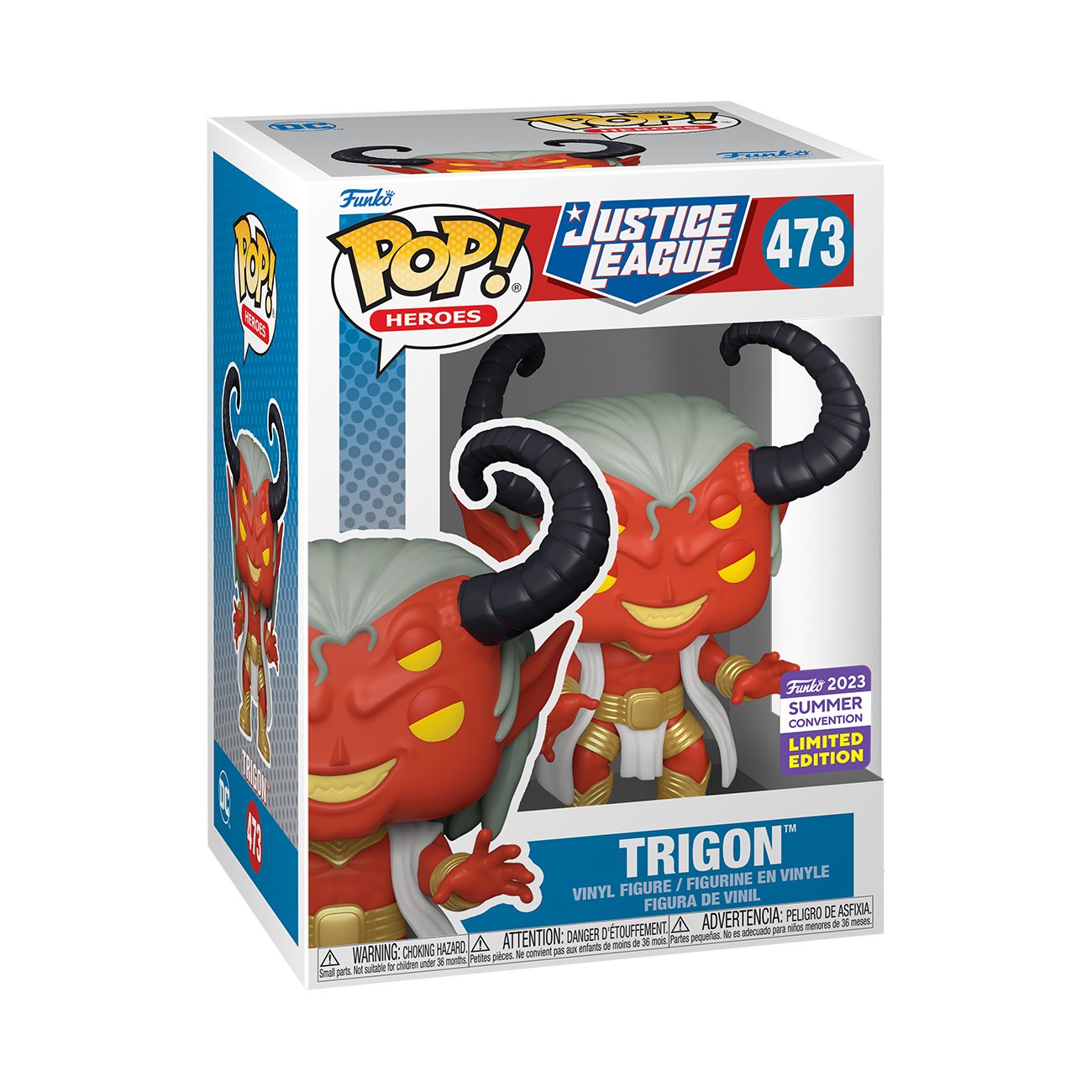DC Comics - Trigon Pop! Vinyl SD23 - Gametraders Modbury Heights