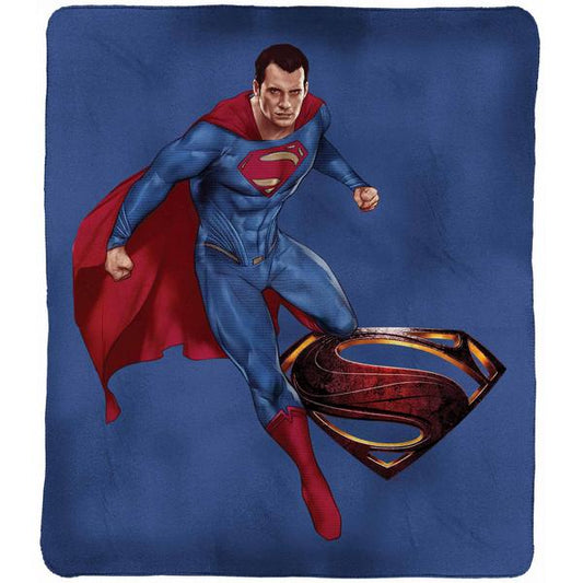 DC Justice League Throw Rug Superman - Gametraders Modbury Heights