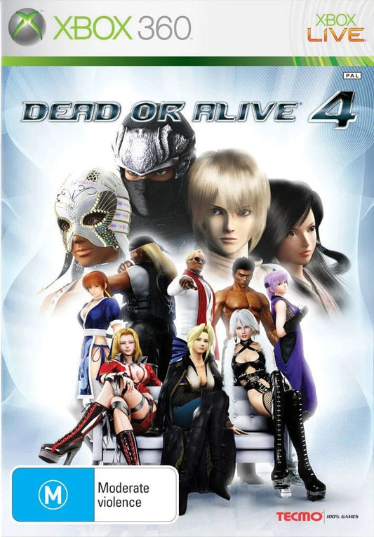 Dead Or Alive 4 X360 - Gametraders Modbury Heights