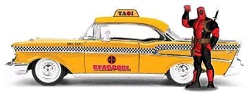 Deadpool - Chevy Yellow Taxi 1:24 Scale Hollywood Rides Diecast Vehicle - Gametraders Modbury Heights