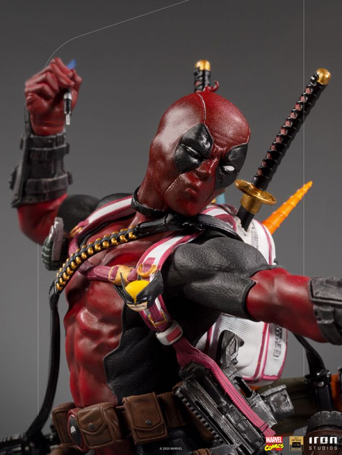 Deadpool - Deadpool Deluxe 1:10 Scale Statue - Gametraders Modbury Heights