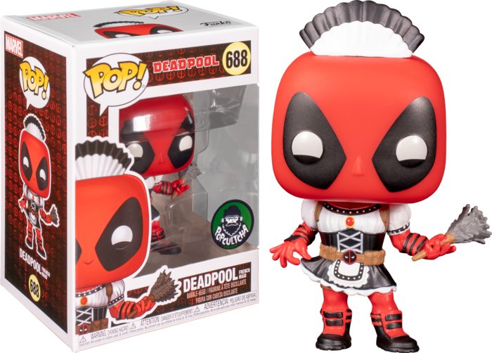 Deadpool French Maid Pop Vinyl - Gametraders Modbury Heights