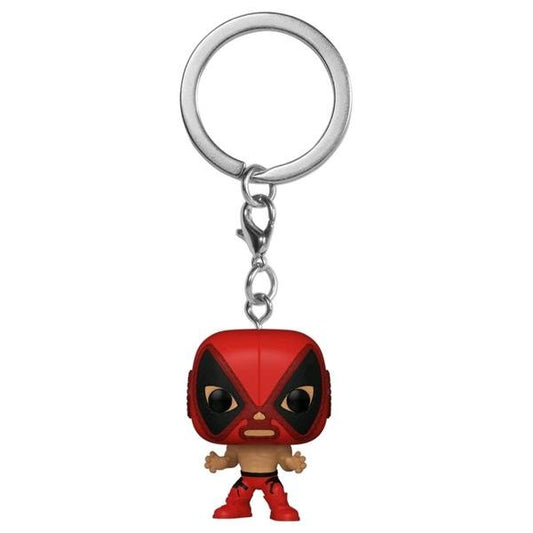 Deadpool - Luchadore Deadpool Pocket Pop! Vinyl Keychain - Gametraders Modbury Heights