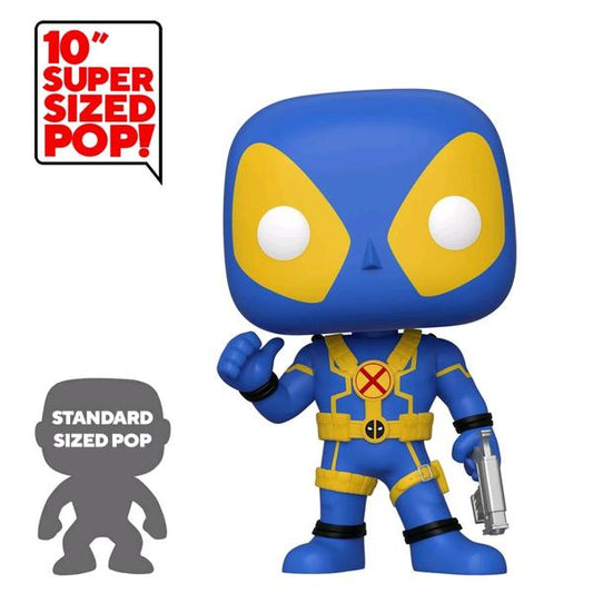 Deadpool - Thumbs Up Blue US Exclusive 10" Pop! Vinyl - Gametraders Modbury Heights