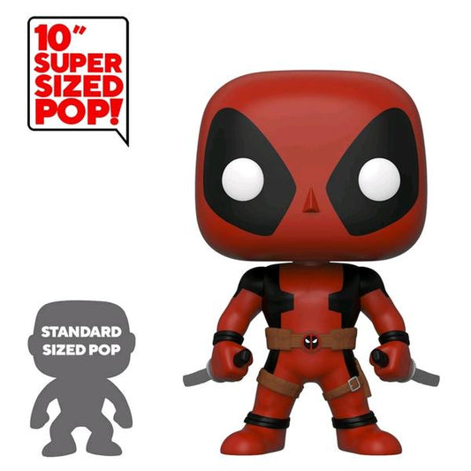 Deadpool - Two Swords Red US Exclusive 10" Pop! Vinyl - Gametraders Modbury Heights